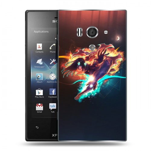 Дизайнерский пластиковый чехол для Sony Xperia acro S League of Legends