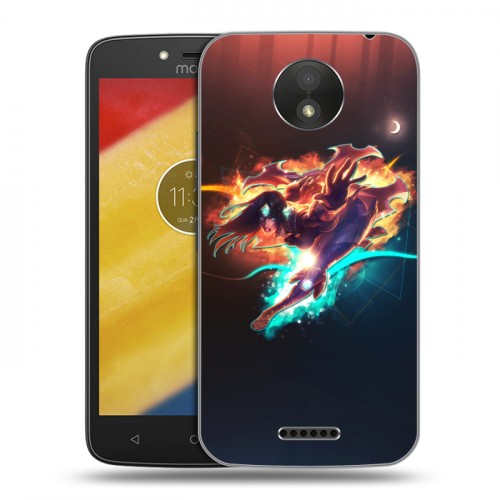 Дизайнерский пластиковый чехол для Motorola Moto C Plus League of Legends