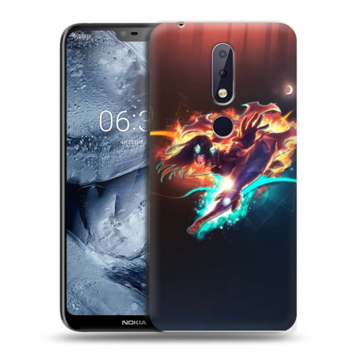 Дизайнерский пластиковый чехол для Nokia 6.1 Plus League of Legends