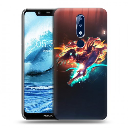 Дизайнерский силиконовый чехол для Nokia 5.1 Plus League of Legends