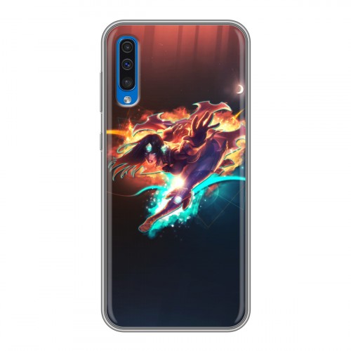 Дизайнерский силиконовый с усиленными углами чехол для Samsung Galaxy A50 League of Legends