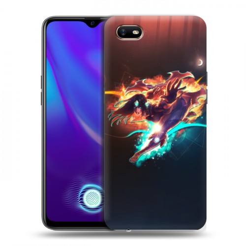 Дизайнерский пластиковый чехол для OPPO A1k League of Legends