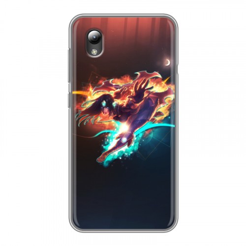 Дизайнерский силиконовый чехол для ZTE Blade A3 (2019) League of Legends