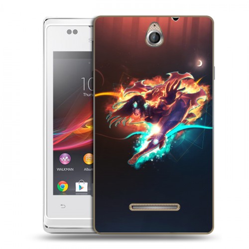 Дизайнерский пластиковый чехол для Sony Xperia E League of Legends