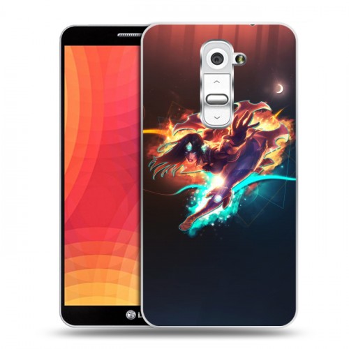 Дизайнерский пластиковый чехол для LG Optimus G2 League of Legends