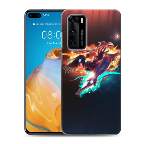 Дизайнерский пластиковый чехол для Huawei P40 League of Legends