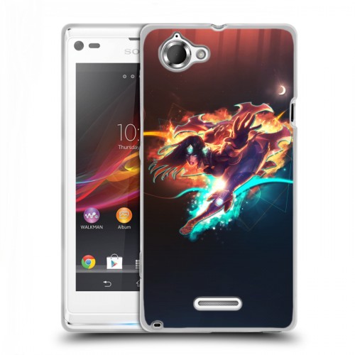 Дизайнерский пластиковый чехол для Sony Xperia L League of Legends