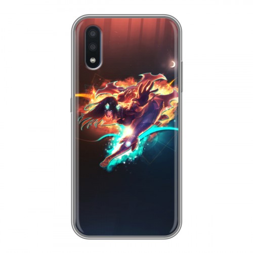 Дизайнерский силиконовый чехол для Samsung Galaxy M01 League of Legends