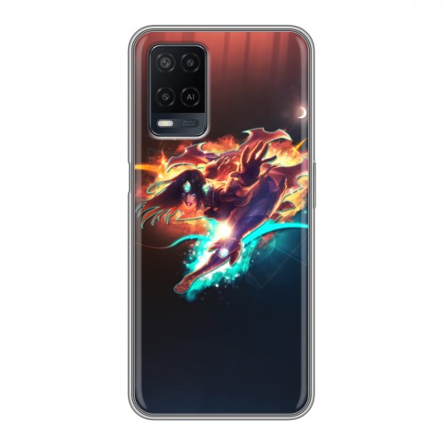 Дизайнерский силиконовый чехол для OPPO A54 League of Legends