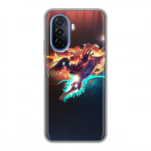 Дизайнерский силиконовый чехол для Huawei Nova Y70 League of Legends