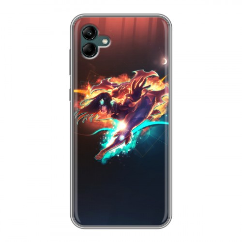 Дизайнерский силиконовый чехол для Samsung Galaxy A04 League of Legends