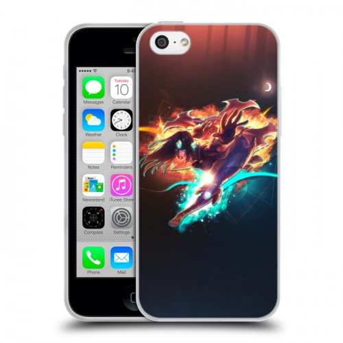 Дизайнерский пластиковый чехол для Iphone 5c League of Legends