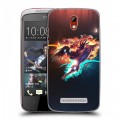 Дизайнерский пластиковый чехол для HTC Desire 500 League of Legends