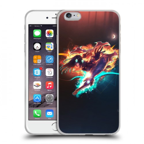 Дизайнерский силиконовый чехол для Iphone 6 Plus/6s Plus League of Legends