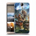 Дизайнерский пластиковый чехол для HTC One E9+ League of Legends