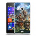 Дизайнерский пластиковый чехол для Microsoft Lumia 540 League of Legends