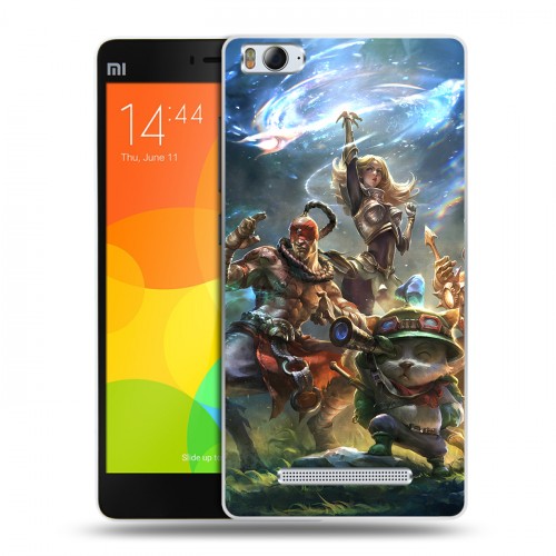 Дизайнерский пластиковый чехол для Xiaomi Mi4i League of Legends