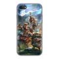 Дизайнерский силиконовый чехол для Iphone 7 League of Legends