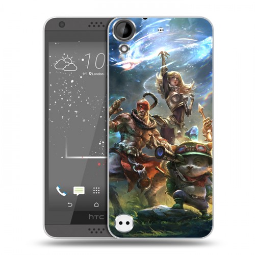 Дизайнерский пластиковый чехол для HTC Desire 530 League of Legends