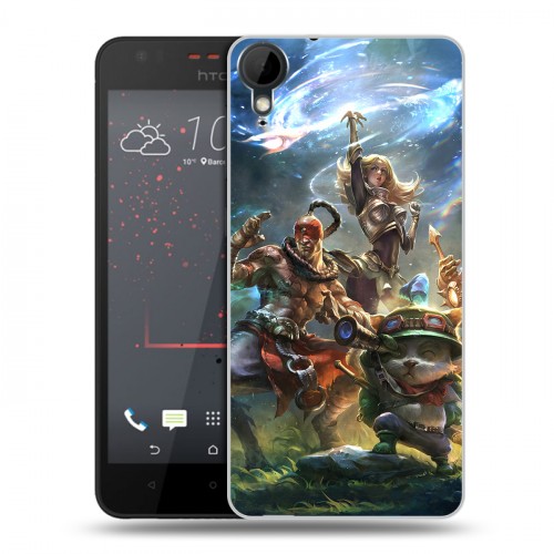 Дизайнерский пластиковый чехол для HTC Desire 825 League of Legends