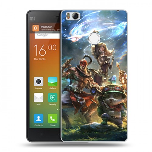 Дизайнерский пластиковый чехол для Xiaomi Mi4S League of Legends