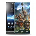 Дизайнерский пластиковый чехол для Sony Xperia S League of Legends