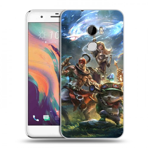 Дизайнерский пластиковый чехол для HTC One X10 League of Legends