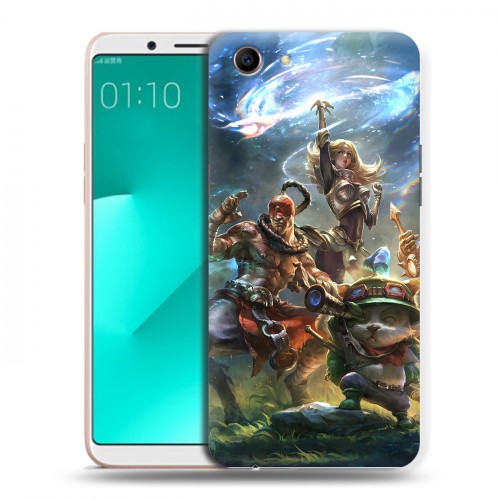 Дизайнерский пластиковый чехол для OPPO A83 League of Legends