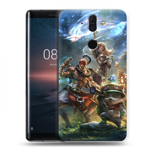 Дизайнерский пластиковый чехол для Nokia 8 Sirocco League of Legends