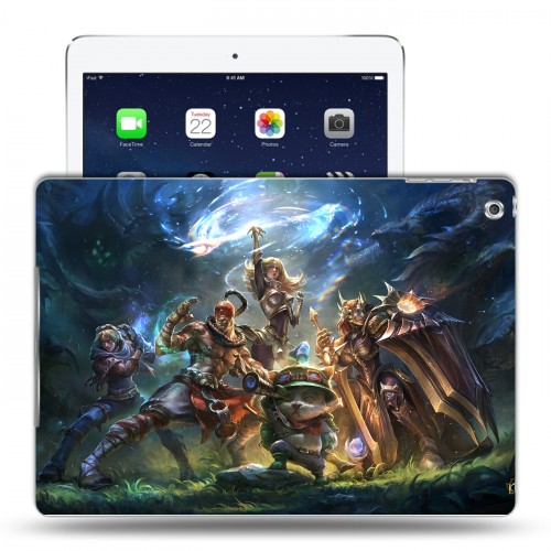 Дизайнерский силиконовый чехол для Ipad Air League of Legends