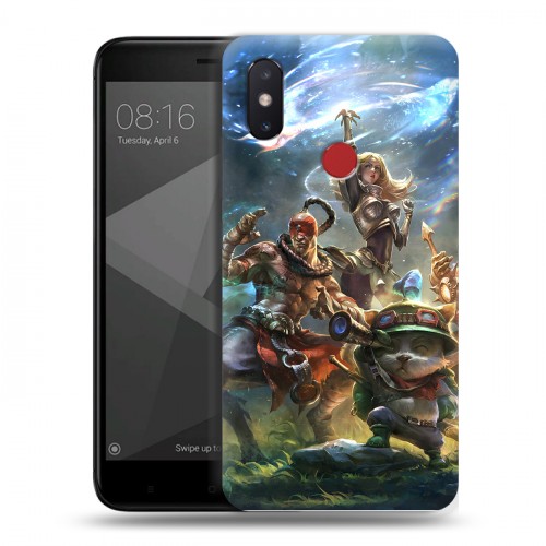 Дизайнерский пластиковый чехол для Xiaomi Mi8 SE League of Legends