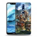 Дизайнерский пластиковый чехол для Nokia 5.1 Plus League of Legends