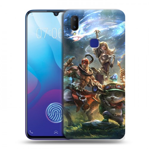 Дизайнерский пластиковый чехол для Vivo V11i League of Legends