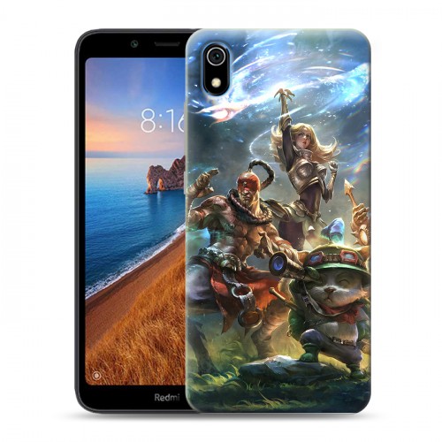 Дизайнерский силиконовый чехол для Xiaomi RedMi 7A League of Legends