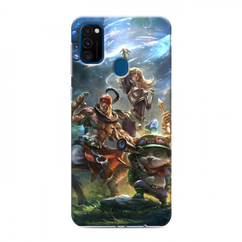 Дизайнерский силиконовый чехол для Samsung Galaxy M30s League of Legends