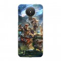 Дизайнерский силиконовый чехол для Nokia 1.4 League of Legends