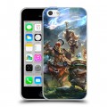 Дизайнерский пластиковый чехол для Iphone 5c League of Legends