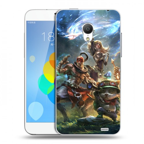 Дизайнерский пластиковый чехол для  Meizu MX3 League of Legends