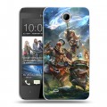 Дизайнерский пластиковый чехол для HTC Desire 300 League of Legends