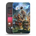 Дизайнерский пластиковый чехол для HTC Desire 200 League of Legends