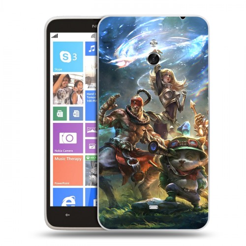 Дизайнерский пластиковый чехол для Nokia Lumia 1320 League of Legends