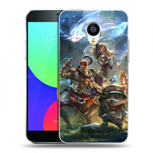 Дизайнерский пластиковый чехол для Meizu MX4 League of Legends