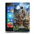 Дизайнерский пластиковый чехол для Microsoft Lumia 435 League of Legends