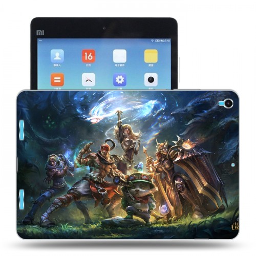 Дизайнерский силиконовый чехол для Xiaomi MiPad League of Legends