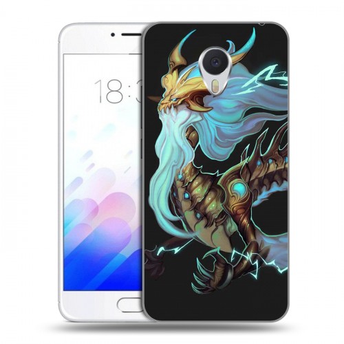 Дизайнерский пластиковый чехол для Meizu M3E League of Legends