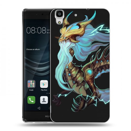 Дизайнерский пластиковый чехол для Huawei Y6II League of Legends