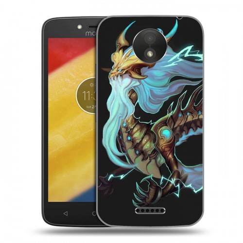 Дизайнерский пластиковый чехол для Motorola Moto C Plus League of Legends