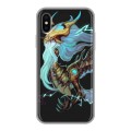 Дизайнерский силиконовый чехол для Iphone x10 League of Legends