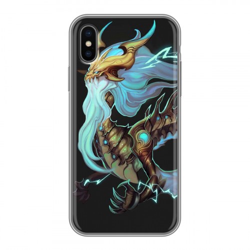 Дизайнерский силиконовый чехол для Iphone x10 League of Legends