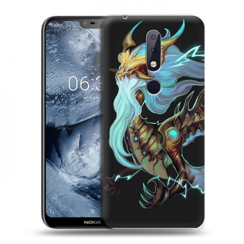 Дизайнерский пластиковый чехол для Nokia 6.1 Plus League of Legends